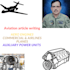 write professional articles, assignments, and presentations on aviation