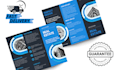 design professional flyer, trifold,  bifold brochures and door hangers