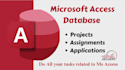 develop microsoft access database, assignments and projects