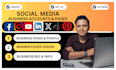 create social media accounts, setup ig, optimize all business page