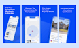 design app screenshots for the app store and google play store