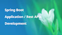 create rest apis by using java spring boot technologies