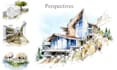 draw architectural and watercolor drawings