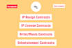 write ipr and media agreements, contracts and drafts