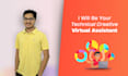 be your technical creative virtual assistant