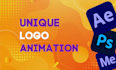 create a unique logo animation