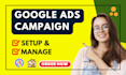 setup and manage google ads campaign, search adwords, PPC ads for ecommerce
