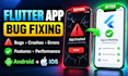 fix bugs and add features to your flutter app