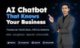 build a custom ai chatbot trained on your business data and docs