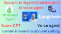 create a personal inbound outbound and cold calling center ai agent