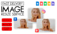 resize logo for facebook, twitter, instagram profile picture