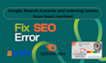 quick solutions to fix website index errors