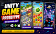 build a unity mobile game prototype for android and ios