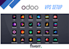 setup, develop and customize odoo erp system on vps