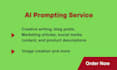 be your custom prompt writing engineer
