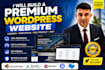 build a premium wordpress website using beaver builder or elementor