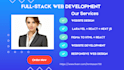 be your web developer using reactjs, nextjs, tailwind, bootstrap, mysql, laravel