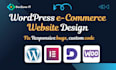 build wordpress ecommerce website using elementor or fix responsive bug in 12hrs
