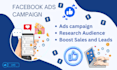 be your facebook ads campaign manager, run fb ads campaign