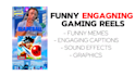 make engaging instagram reel and youtube shorts for you