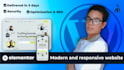a modern and responsive wordpress web site