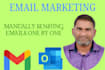 send emails manually one by one