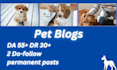 do a guest post on da 55 pet blog