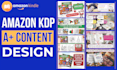 design professional amazon kdp a plus content