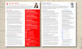 write and design one page summary of your CV resume executive profile portfolio