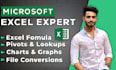 solve excel problems as a microsoft excel expert