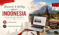 create an articles, research or anything about indonesia