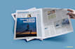 promotional magazine ad and custom print ready advertisement