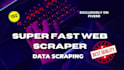 do web scraping, data extraction and any website scraping