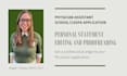 edit your personal statement for physician assistant school