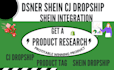 create dser cj shein spocket zendrop temu product dropshipping with shopify