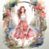 do a charming watercolor illustration
