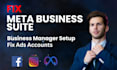 meta business suite expert and fix restricted ad accounts