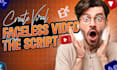 produce automated faceless youtube videos for cash cow channels