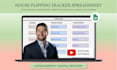 send a house flipping finance tracker google sheets