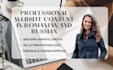 create professional website content in romanian and russian