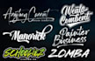 make graffiti logo or graffiti illustration