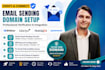 verify aweber klaviyo hubspot systemeio email sending domain