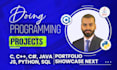 do cpp c sharp python javascript c java programming and sql database design