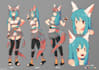 create high quality anime character design