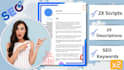 research and write 2 SEO focused youtube scripts