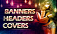 do youtube banner, linkedin banner, facebook cover design
