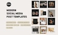 create custom instagram social media canva templates for your brand
