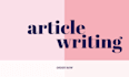 write analytical research summaries and articles