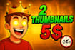 custom youtube thumbnails that boost CTR  channel growth