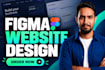 do figma website design, figma design, figma website, ui ux design